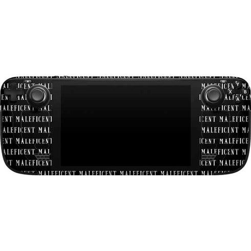 Disney Villains Maleficent Black and White Steam Deck Handheld Gaming Computer Skin